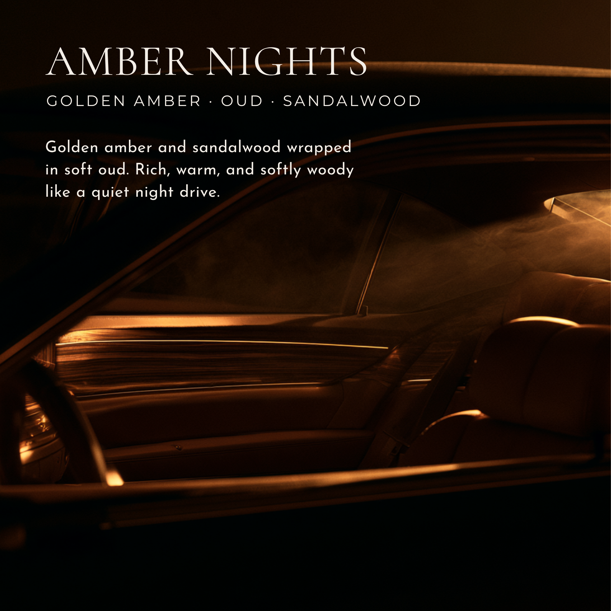 Amber Nights Car Diffuser